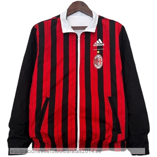 Nuevo Rompevientos AC Milan 24/25 Blanco Rojo Baratas